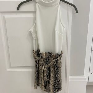 Mi Ami high neck romper size XS from Francesca’s